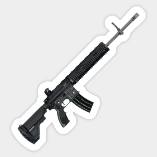 HK416 Assault Rifle Sticker